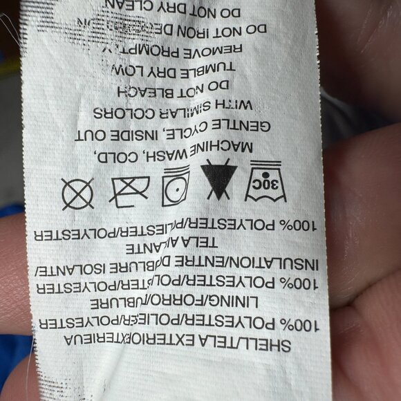 Majestic Jordan Royal Blue White Fleece Lined Zip Jacket Men’s Large - Picture 11 of 13